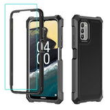 Nokia C300 G100 Full Body Case with Screen Protector Frosted Shockproof Cover