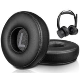 Replacement Earpads For Soothielec Kh156M, Ear Pads Cushions With Soft Protein Leather And High-Density Foam - Black