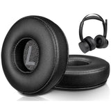 Replacement Earpads For Soothielec Kh156M, Ear Pads Cushions With Soft Protein Leather And High-Density Foam - Black
