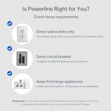 Av600 Powerline Ethernet Adapter Kit - Gigabit Port, Plug Pair &Play, Power Saving, Nano Sized Powerline Network Adapter (Tl-Pa4010 Kit)