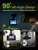 Mini USB Mini-B Dash Cam Power Cord Left Angle Charging Cable Dash Camera Car Charger for Rexing V1V1P ProV -13FT/4M