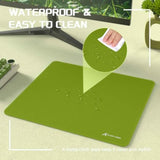 Attack Shark Cm02 Gaming Mouse Pad With High-Density Fiber Surface,5S Coating Technology,4Mm Thick Cushioning,Precision Edging,Anti-Slip Rubber Bottom For Enhanced Stability And Precision-Green