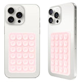 2PCS Silicone Suction Phone Mount, Hands-Free Holder for Selfies & Videos