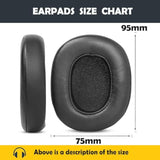 Backbeat Fit 6100 Earpads Replacement Cushion For Plantronics Backbeat Fit 6100 Wireless Bluetooth Headphone Ear Covers With Protein Leather