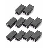 Rj45 Coupler Ethernet Extender Connector, In-Line Coupler Female To Female Eth