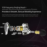 KZ ZS10 Pro Wired Earbuds in Ear Monitor Headphone KZ IEMs for Gaming in-Ear Earphone 4BA+1DD Drivers Metal Earphones with Stainless Steel Faceplate,