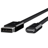 Belkin 3.1 USB A To USB C Cable Compatible W/ Thunderbolt 3 - USB C Cable For Macbook Pro, Galaxy & More - Data Transfer Up To 10gbps - For USB C, Thunderbolt 3 Devices & Ultra Hd - 3.3ft/1m - Black