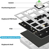 Keyboard Foam, Sound Dampening Foam For Mechanical Keyboard Bottom, Made Of Le-20 Poron, Black (H 3Mm)