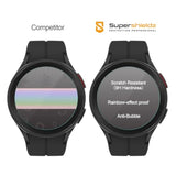 (3 Pack) Designed For Samsung Galaxy Watch 5 Pro (45Mm) Tempered Glass Screen Protector, 0.33Mm, Anti Scratch, Bubble Free