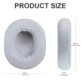 Replacement Ear Pads For Skullcandy Venue Wireless Anc, Headphones Ear Cushions Covers For Skullcandy Crusher Wireless/Evo/Hesh Anc/Evo/Crusher Anc Headset Accessories Ear Cups-Black. (Light Gray)