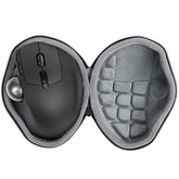 co2CREA Hard Case Replacement for Logitech MX Ergo S/MX Ergo Wireless Trackball Mouse (Black Case)