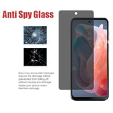 Privacy Screen Protector for Motorola Moto G Play (2024), (2pcs) Anti-spy Resistance Easy Install Tempered Glass Protective Film for Moto G Play