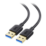 Cable Matters 5Gbps Long USB 3.0 Cable - 15ft, Male to Male USBA to USBA Cable, USB Cord, Black