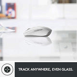 Logitech MX Anywhere 3 for Mac – Wireless, Ultrafast Magnetic Scrolling, Any Surface, 4000DPI Sensor, USB-C, Bluetooth,MacBook Pro/ Air,iMac,iPad Compatible - Pale Grey