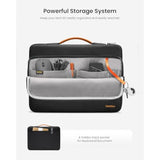 tomtoc 360° Protective Laptop Sleeve for 13.5-14.4 Inch Surface Laptop 6/5/Studio 2/1, Surface Book, Water-Resistant Shockproof Carrying Case Bag for Acer Aspire/Swift, ASUS Vivobook/Zenbook 14, Black