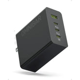 140W Usb C Charger, 4-Port Gan Foldable Fast Wall Charger,100W Laptop Fast Charger Adapter For Macbook Pro 16 14 Mac Air 15 13 Inch,Ipad Pro,Iphone 16/Pro,Dell Xps 13,Note 20/10+,Samsung,Pixel Etc