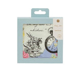 20 X Alice In Wonderland Disposable Napkins Mad Hatter Afternoon Tea Party Serviettes For Table Decorations Onederland Birthday, Mother’S Day Baby Shower, Decoupage