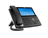 X7A Android Voip Phone, 7-Inch Color Touch Screen, 20 Sip Lines, 802.11Ac Wi-Fi, Dual-Port Gigabit Ethernet, Power Adapter Not Included