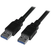 StarTech.com 3m 10 ft USB 3.0 Cable - A to A - M/M - Long USB 3.0 Cable - USB 3.1 Gen 1 (5 Gbps) (USB3SAA3MBK)
