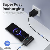 2-Pack 5200mAh PD USB-C Power Bank with Built-In Cable for iPhone 16 Series Android