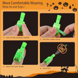 Halloween Party Favors For Kids, 36Pcs Finger Lights For Halloween Goodie Bag Fillers Basket Treats Toys For Girls Boys Kids Classroom Rewards