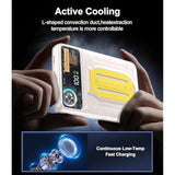 Magnetic Power Bank 10000Mah,Foldable Wireless Portable Charger With Fan Active Cooling System,Fast Charging Battery Pack,Compatible With Iphone 16/15/14/13/12 Pro/Pro Max/Plus/Mini