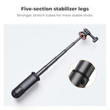 33.5Cm/13.2" Selfie Stick Tripod, Portable Vlog Handle Grip Action Camera Selfie Stick For Gopro Hero 13/12/11/10/9/8/Max, Dji Osmo Action 5/4/3/2/1. (Black)