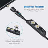 360 Magnetic Charging Cable 6Ft/3Pack | Magnetic C Charger Fast Charging | Magnetic Micro Usb | Magnetic Type C Cable | Magnet Charger | Iproduct, Micro-Usb, Usb C Magnetic Charging Cable