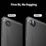 (2 Set For Samsung Galaxy Tab A9 Camera Lens Protector, Scratch-Resistant Hd Clarity Ultra-Thin 9H Tempered Glass With Aluminum Edging, Individual Metal Lens Cover (Black)
