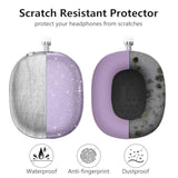 For Airpods Max Case Cover,Anti-Scratch Ear Pad Case Cover/Ear Cups Cover/Headband Cover For Airpods Max. Clear Soft Tpu And Silicone,Skin Scratch Proof.