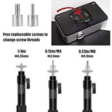 Upgraded Projector Mount, Better Fixed Projector Ceiling Mount Projectors Wall Mounts with Extendable Length 14-24 in / 37-62 cm 360° Adjustable