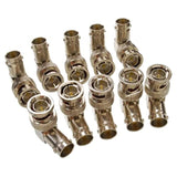 Cablesonline 10-Pack 90-Degree Bnc Right-Angle Male To Bnc Female Video Adapter (Av-A55-10)