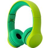 Play+ Kids Headphones With Volume Limiting For Toddlers (Boys/Girls) - Green