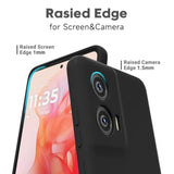 Motorola Moto G Stylus 5G 2024 Phone Case - Ultra Thin Silicone Case with Matte Finish, Black