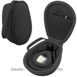 co2CREA Hard Case for SHOKZ New OpenRun Pro 2/1/Mini, OpenRun Standard/Mini, OpenMove, OpenSwim Pro, OpenSwim, Compatible with All SHOKZ Open-Ear Bone Conduction Sport Headphones, Black Case