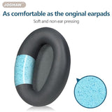 Replacement Ear Pads For Headphones - Compatible For Sony Wh-Ch700N/Mdr-Zx780/Zx770 | Premium Protein Leather Cushions With Soft Memory Foam For Comfort - Titanium Gray