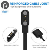 Charger Cable Intended For Motorola Moto Watch 120 Smart Watch Charger Usb Portable Replacement Magnetic Charging Cord Compatible With Motorola Moto Watch 120 Charger (Black&Black)