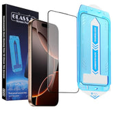 2-Pack Screen Protector For Iphone 16 Pro Max, 9H Tempered Glass, High Definition Clear, Full Coverage, Anti-Fingerprint, Auto Dust-Elimination, No Bubble, Easy Installation