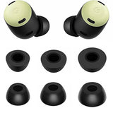 Foam Eartips Earbuds Tips Compatible With Google Pixel Buds Pro, S/M/L Sizes Fit In Case Earbuds Soft Memory Foam Tip Compatible With Pixel Buds Pro, 3 Pairs Black