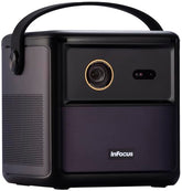 Crusader Challenger 1080P Full Hd Portable Smart Projector With Google Tv, Wi-Fi And Bluetooth, Auto Focus & Keystone, 350 Lumens, Indoor/Outdoor