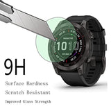 Watch Screen Protector (3+1Pack) Compatible For Garmin Fenix 7 47Mm/7 Solar/7 Sapphire Solar, Tempered Glass Film D39