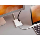 115243 Usb-C Vga Multiport Adapter - White, With Usb 3.0 Connectivity & Mirror Display Resolutions Up To 1080P @ 60Hz - Select Series