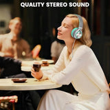 Usb C Headphones Wired With Mic & Volume Control,Tangle-Free Plaiting Line,Type C Over/On-Ear Headphones,Lightweight Foldable For Smartphone,Tablet,Iphone 16/15 Series (Green)