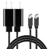 2-Pack 10FT USB C Charger for Motorola TurboPower, Moto G Power, G Stylus, One 5G Ace, Edge 5G, G100, G Play, Edge Plus (2022/2023), Razr