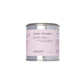 Scented Candle - Mixed Feelings - Aesthetic Candle For Home, Pear, Jasmine, Vanilla & Cedarwood, Soy Wax Blend, Vegan & Cruelty-Free, 50-Hour Burn Time - 7Oz