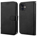For Iphone 11 Wallet Case With Card Holder Pu Leather Magnetic Detachable Kickstand Shockproof Wrist Strap Removable Flip Cover For Iphone 11 6.1 Inch (Black)