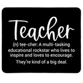 Teacher Appreciation Mouse Pad?Mouse Pads For Desk Accessories Office Gaming Working,Teacher Gifts For Women Men,Teacher Gifts From Student,9.5X7.9 Inches