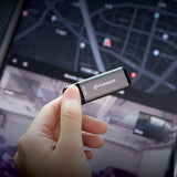 Jf920 128Gb Usb Flash Drive, Usb3.2 Gen1, Up To 420Mb/S, Aluminum Metallic Housing, For Car Audio System, Sentry Mode, Smart Tv And Gaming Console, Gray - Ts128Gjf920