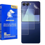ArmorSuit 3 Pack Paper-Feel Texture Front Screen Protector for Samsung Galaxy Z Flip 7 Case Friendly MilitaryShield Matte Film - Made in the USA