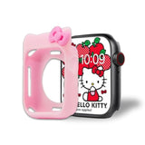 Sonix x Sanrio Apple Watch Cover | Bumper Case for Apple Watch | Protective Silicone Cover | Fits 38mm/40mm/41mm | Hello Kitty - Pink
